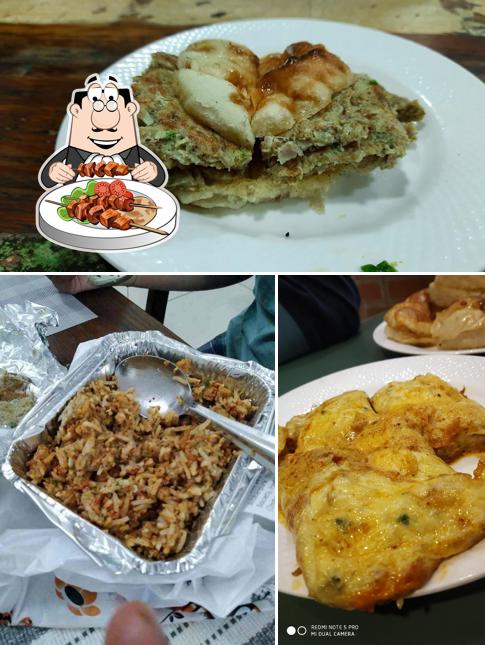 Food at Raju Omlet Centre- ROC