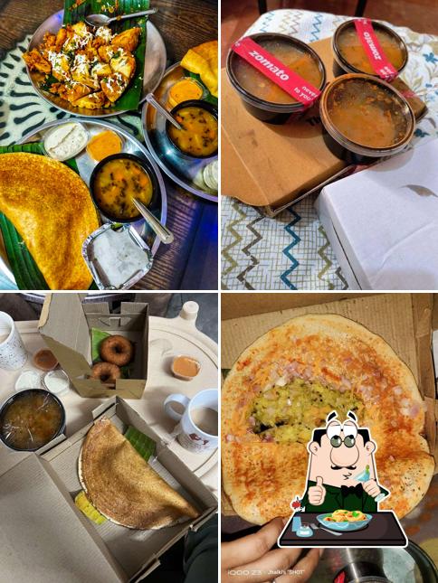 Food at The Sambhar Saga - Best South Indian Restraunt in Lucknow Best Dosa in Lucknow