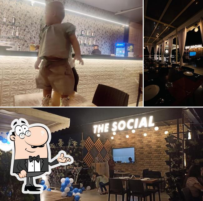 The interior of The Social Restro Cafe Music