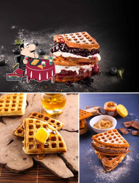 Waffles at The Swiss Waffle Co