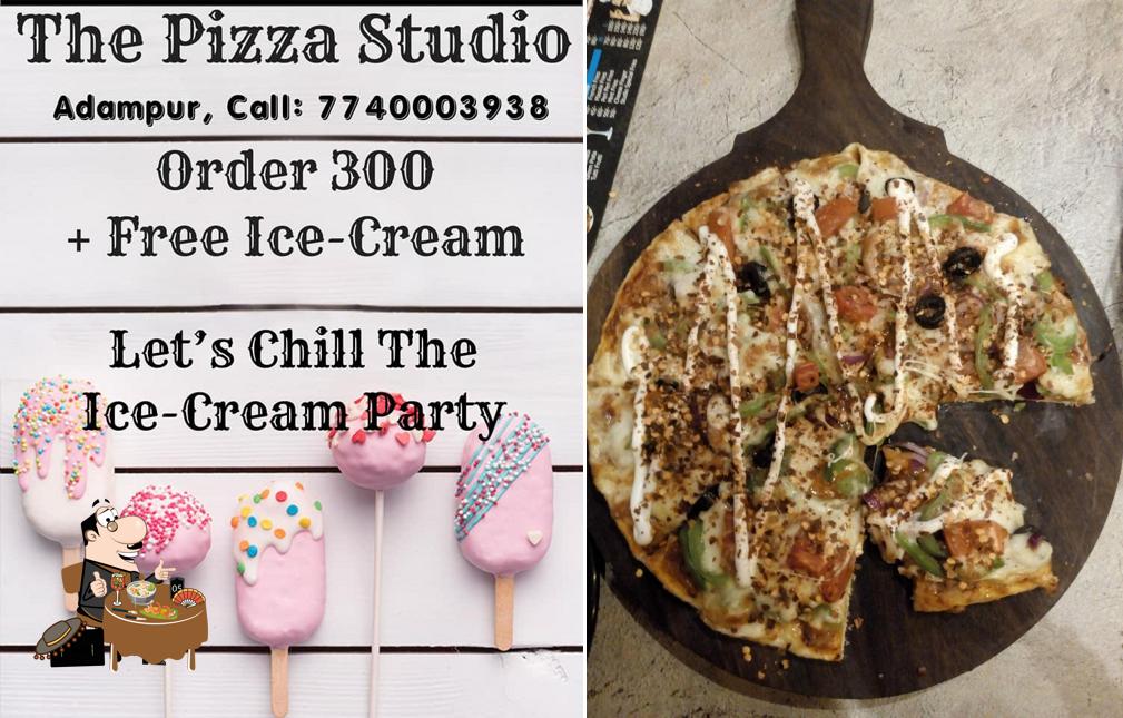 Food at The pizza Studio