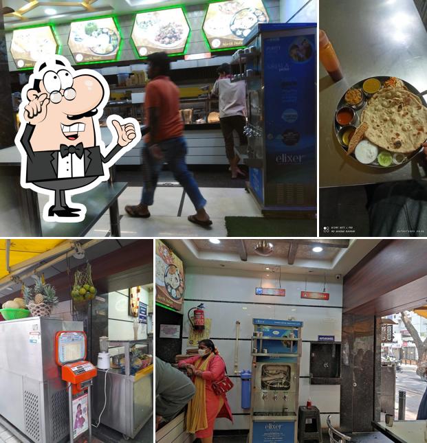 Check out how Vijaya Lakshmi Pure Veg looks inside