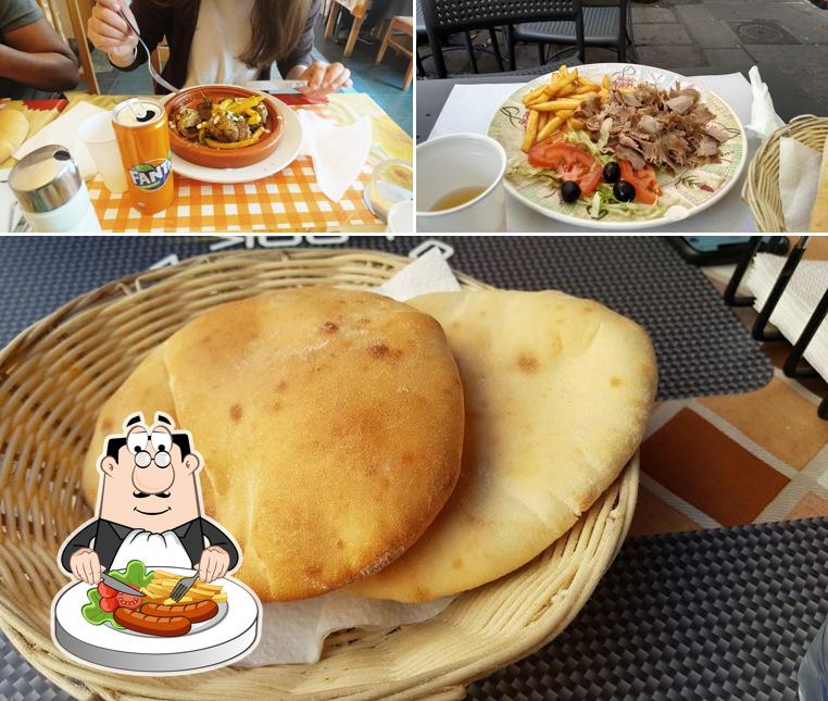 Cibo al Ristorante Sindbad Kebab
