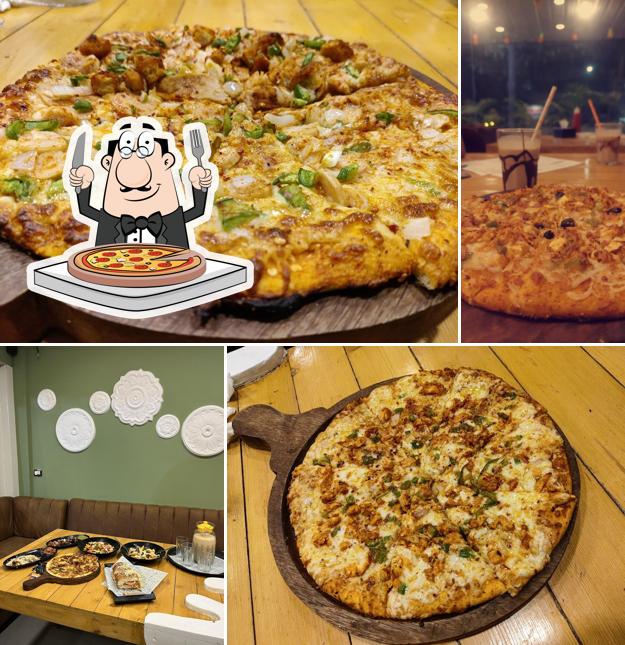 Try out pizza at MERU KITCHEN