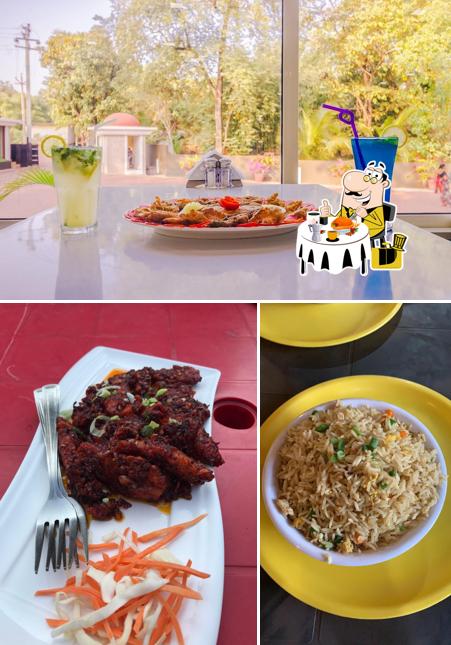 Food at Chilli N Spice Restaurant