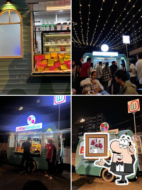 This is the photo depicting interior and exterior at Little Window