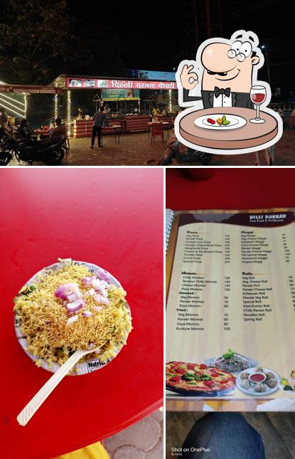 The photo of Dilli Darbar’s food and exterior