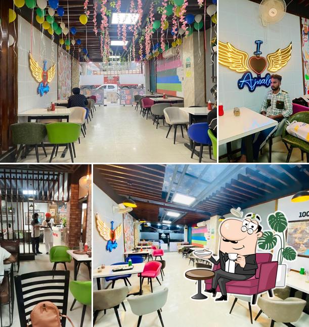 The interior of Hungry Point - Hardware