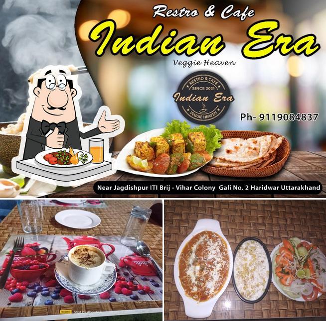 Take a look at the image depicting food and interior at Indian Era Restaurant - Restaurant In Haridwar/ Cafe In Haridwar