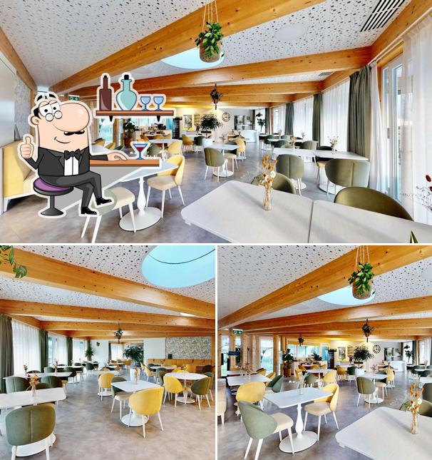 Gli interni di Panorama Restaurant