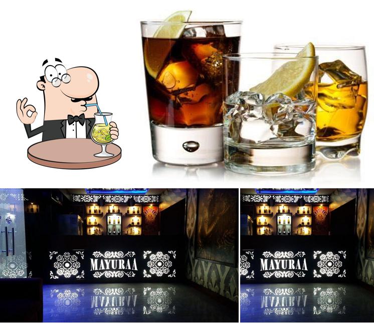 Try a drink from the menu