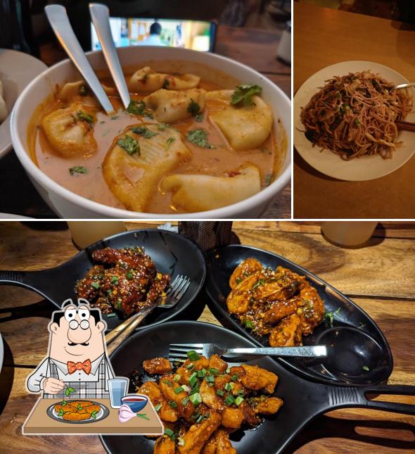 Chicken wings at Red King Chilli