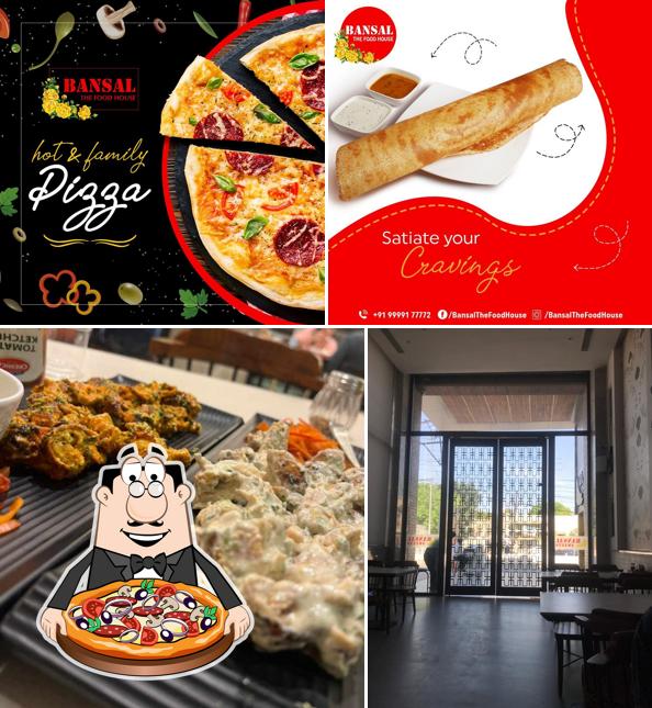Try out pizza at BANSAL The Food House