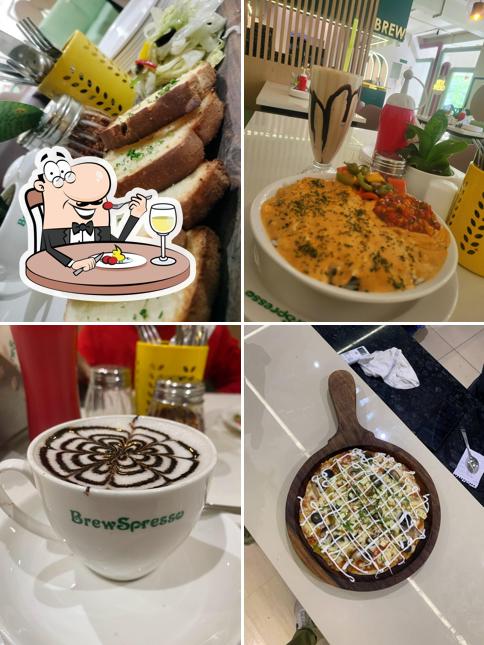 Meals at Brewspresso Resto Lounge