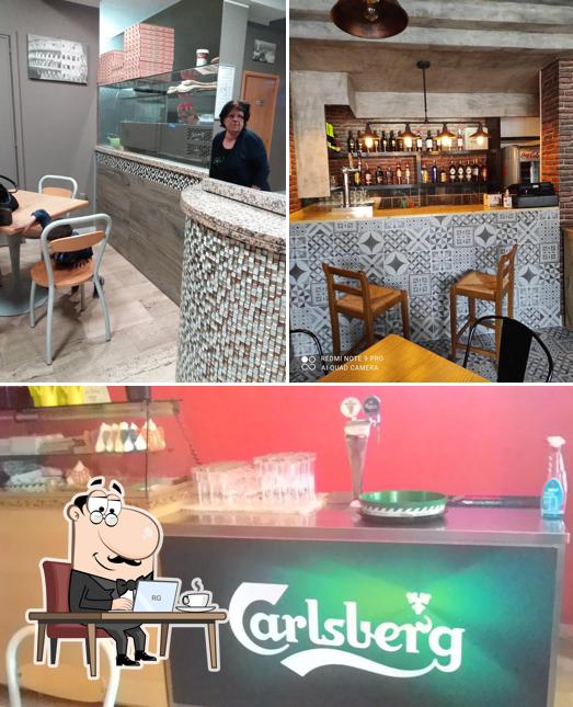 Tra le diverse cose da Cueva Bistrot si possono trovare la interni e cibo