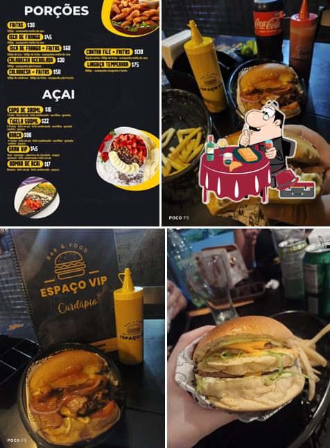 Waffles em Espaço Vip Bar & Food