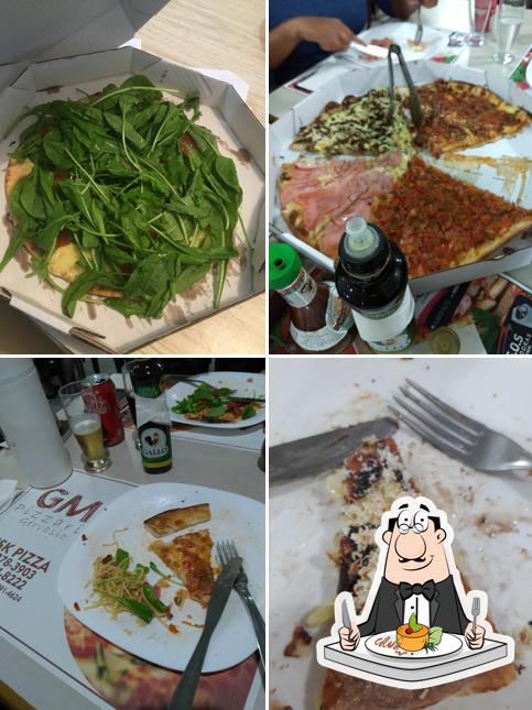 Platos en GM Pizzaria