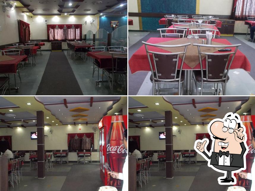 The interior of Hotel Panchali