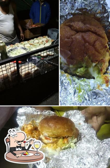 Food at Paaji Burger Center
