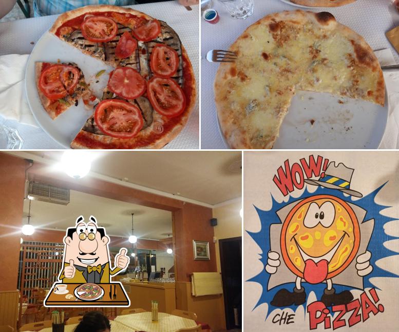 Prenditi una pizza a Pizzeria Aurora Bar