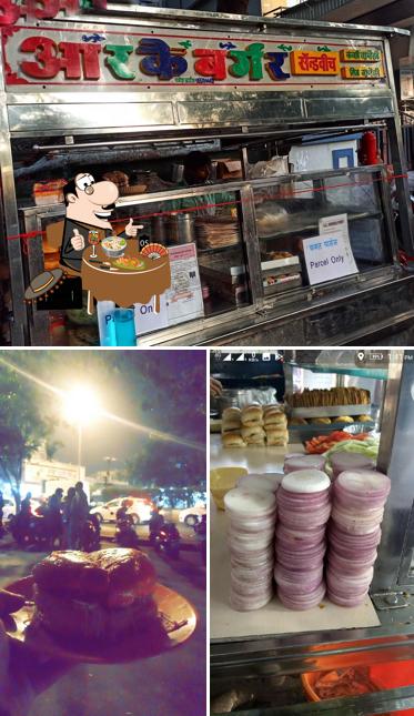 Food at R.K. Burger And Dabeli Point