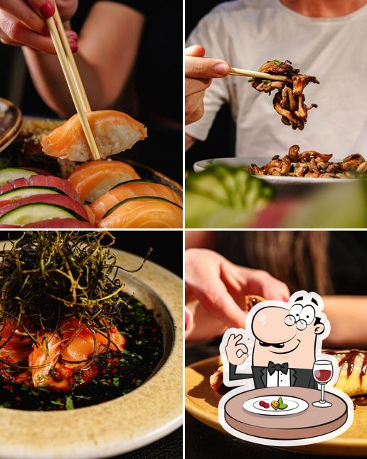 Platos en Shoio Sushi Lounge