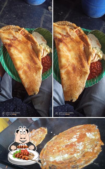 Food at Subramanyam Dosa