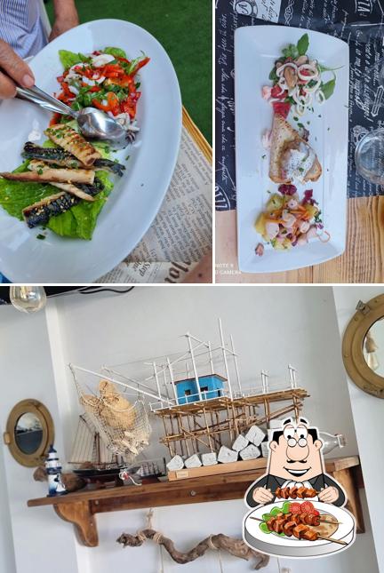 Cibo al Trattoria il Gambero Rosso