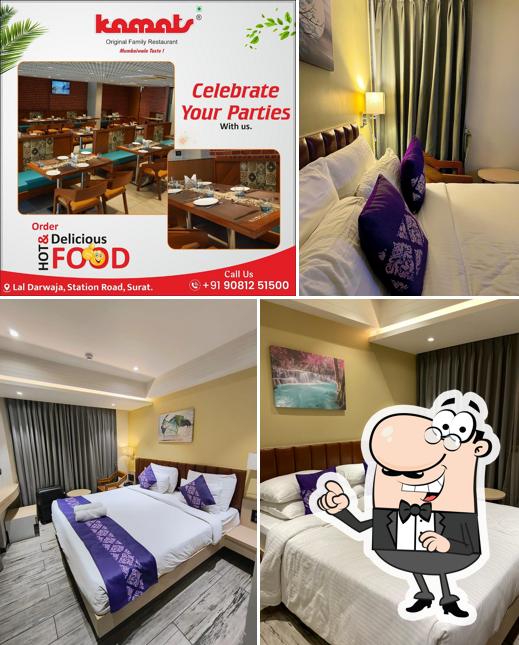 The interior of VITS Surat (Kamat Group)