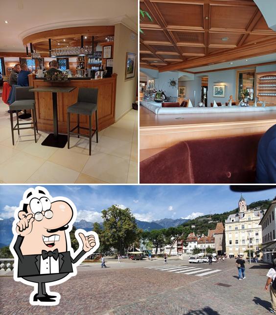 Tra le varie cose da Würstelstand Passer-Promenade Meran si possono trovare la interni e esterno