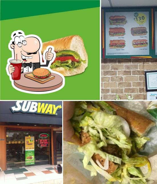 Treat yourself to a burger at Subway Hari Nagar