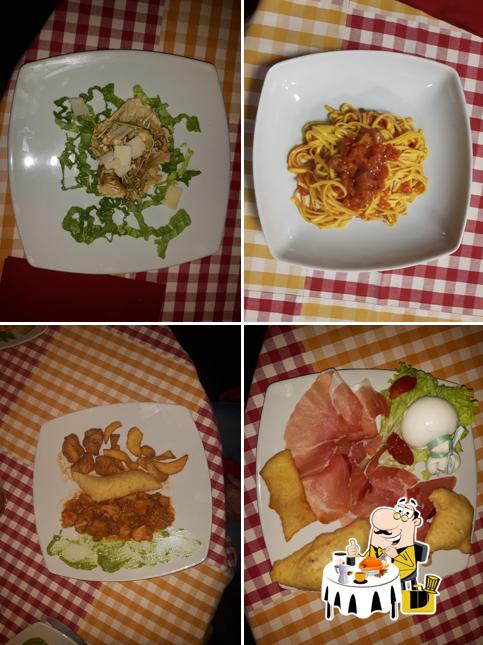 Cibo al Trattoria della Vigna