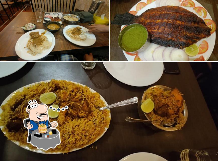 Food at Halais Restaurant