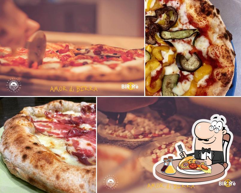 Scegli tra le svariate varianti di pizza