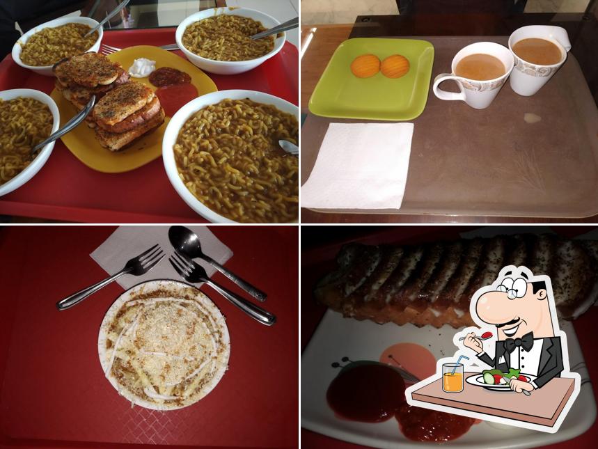 Food at Awesome Cafe