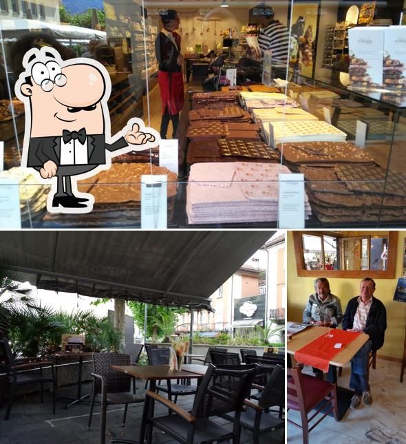 Gli interni di Bar Oasi