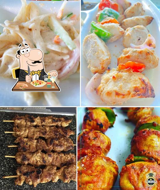 Food at Bites restaurant
