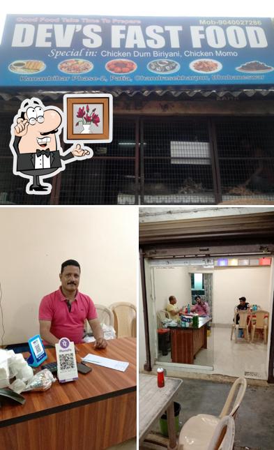 Check out how Dev's Fast Food looks inside