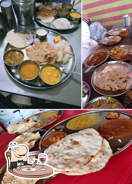Food at Hotel Radhika