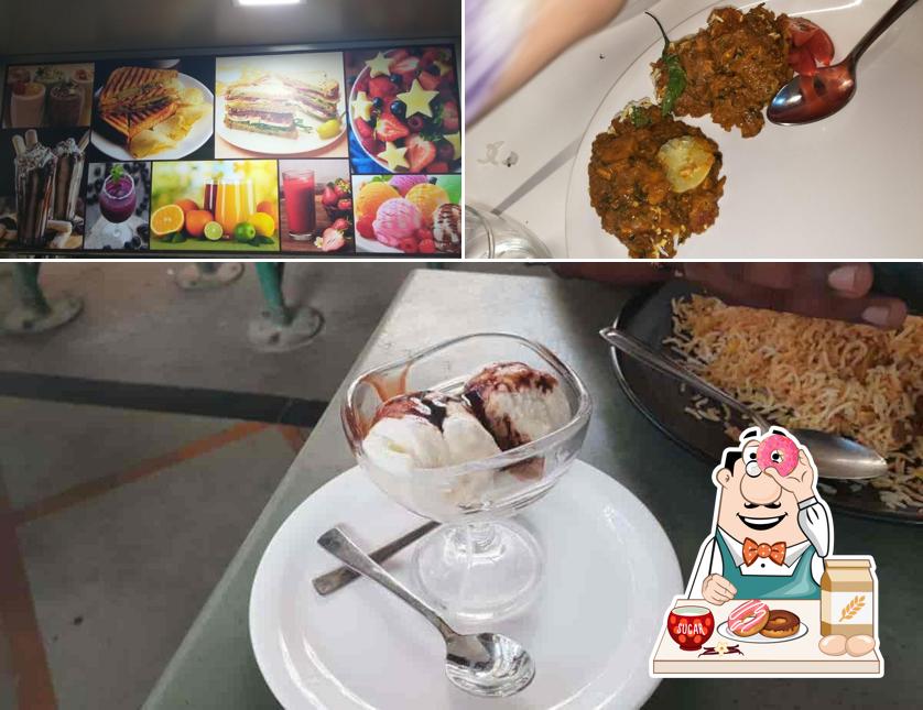 Enjoy one of the sweet dishes