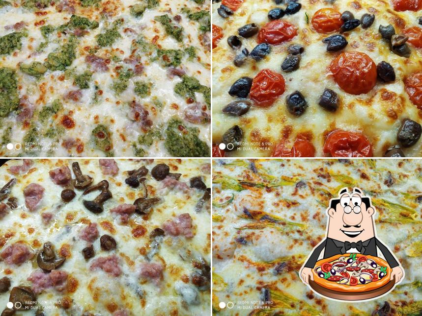 Scegli tra le molte varianti di pizza