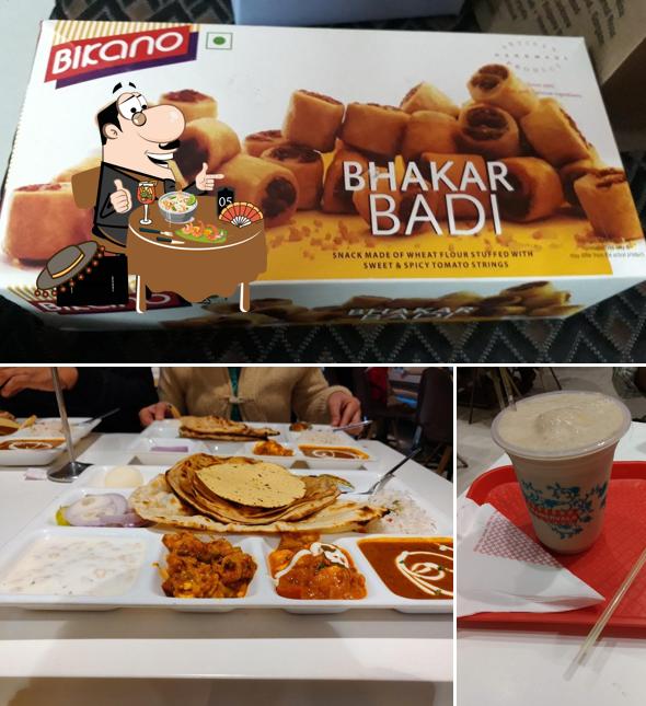 The restaurant's food and beverage