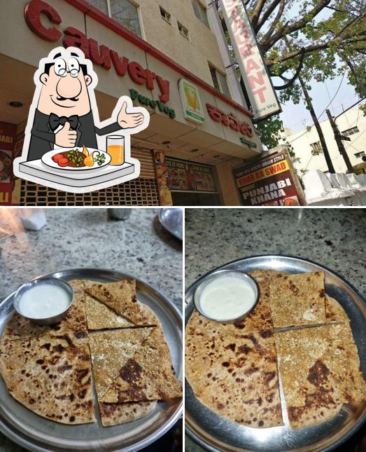 Food at CAUVERY VEG RESTAURANT (PUNJABI KHANA)