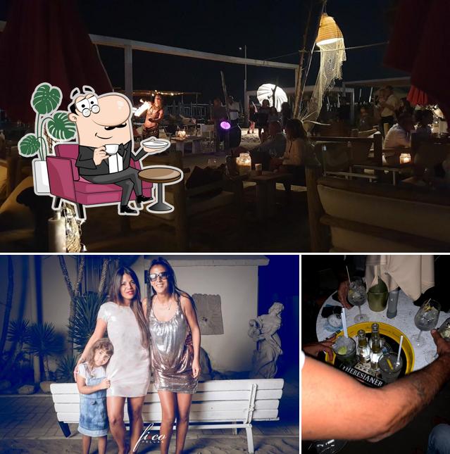 Dai un'occhiata agli interni di Locale Fico Fellas - Chiringuito Bar Riccione - Beach Bar Party
