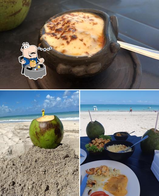 Comida em Meraki Beach