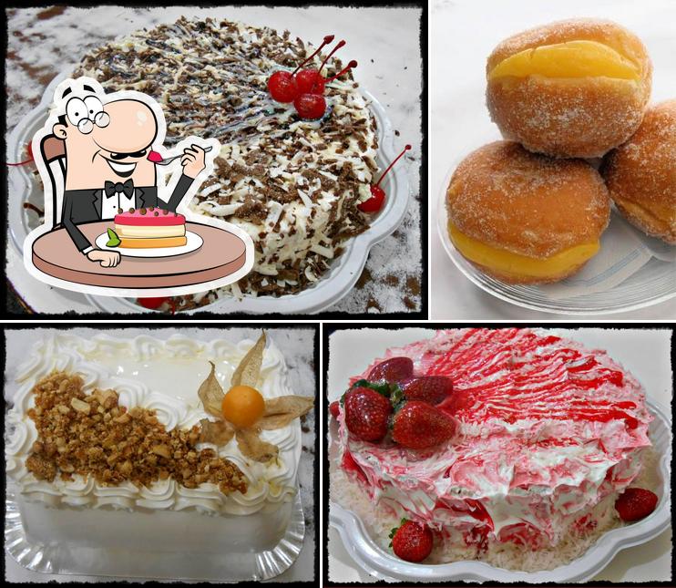 Padaria E Confeitaria Timbó oferece uma escolha de sobremesas