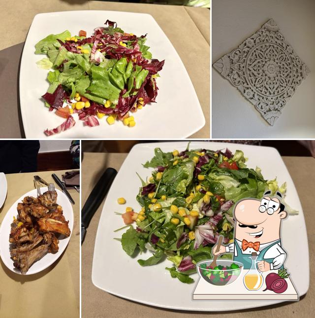 Insalata di barbabietole al Pizzeria De Rosa