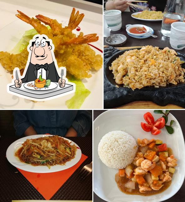 Cibo al Ristorante Cinese Giapponese Bella Capitale