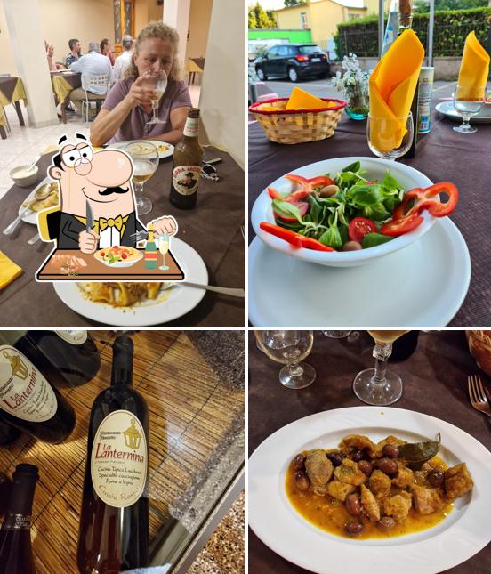 Platti al Ristorante La Lanternina