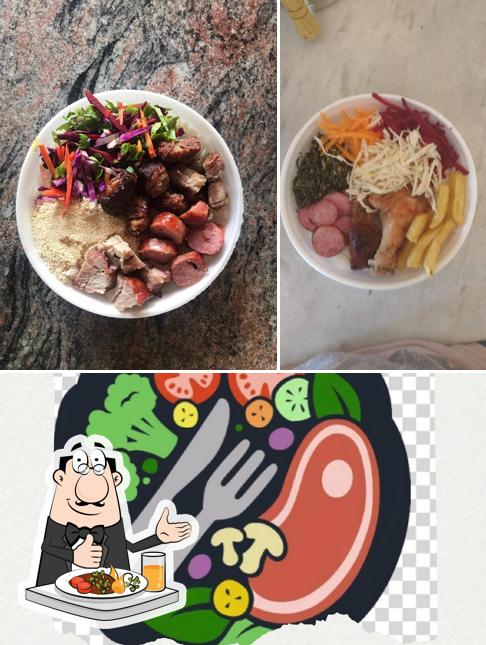 Comida em Restaurante e pizzaria caprichos